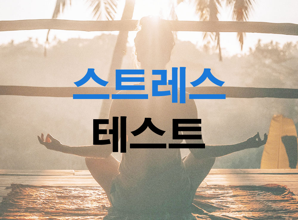 스트레스 자가진단 테스트